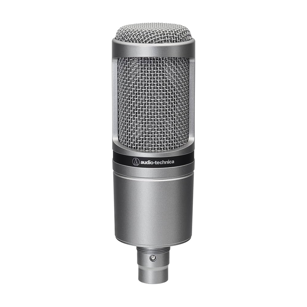 audio-technica AT2020 Amazonモデル(ガンメタリック) Audio-Technica AT2020GM Cardioid Condenser USB Microphone